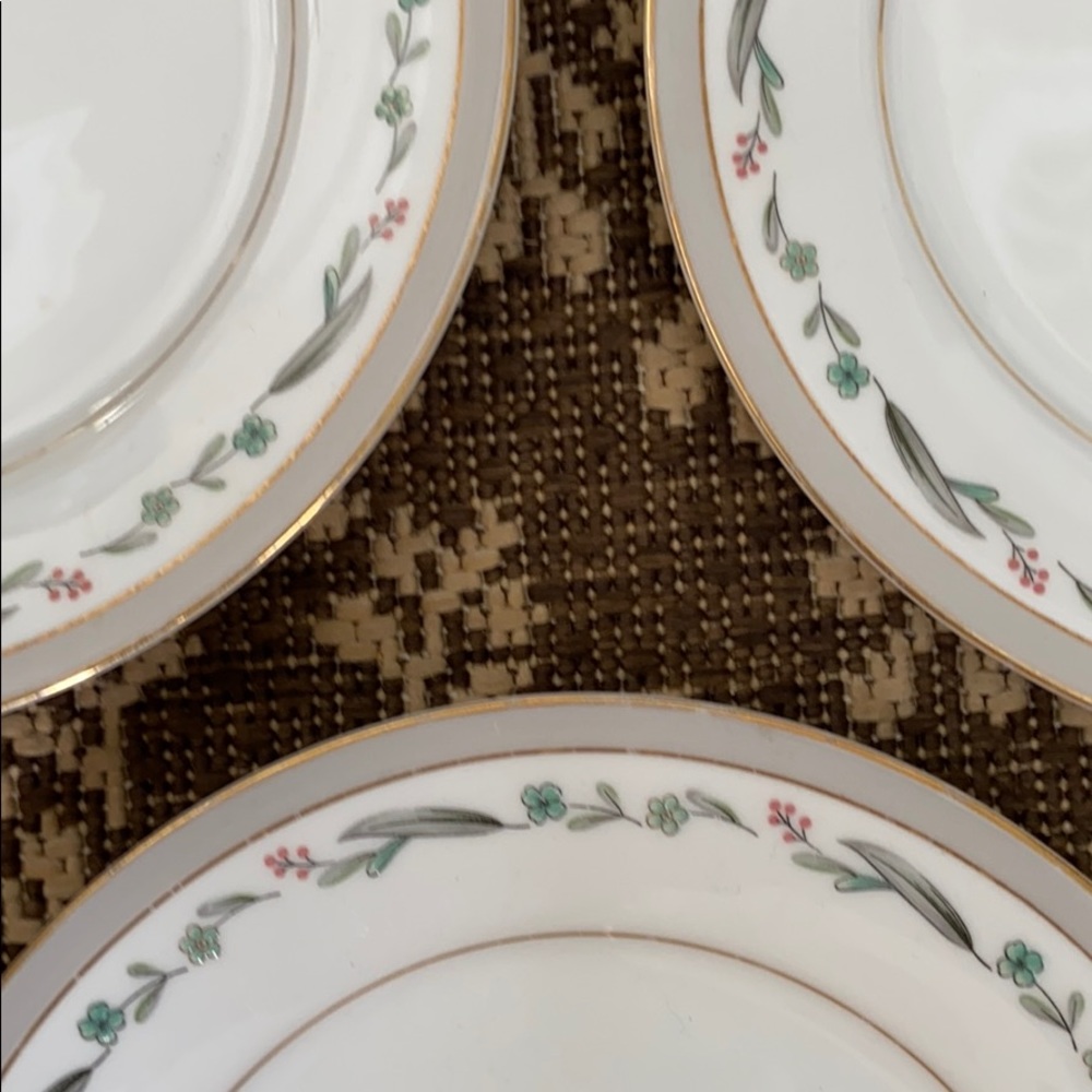 3 Noritake Brewster 8” Salad Plates 5645 Japan - Picture 7 of 10